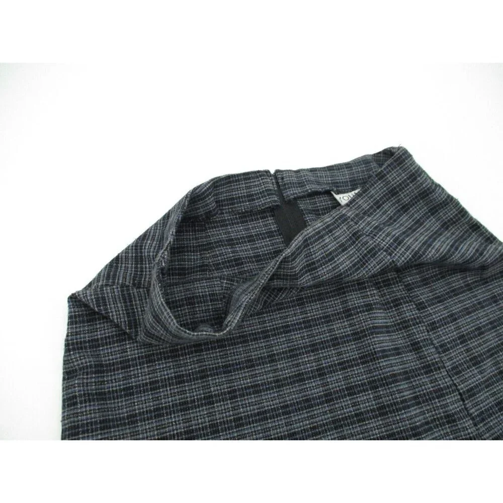 Younique Clothing Juniors Skirt 9 Plaid Preppy Zipper Unlined Made in USA Casual